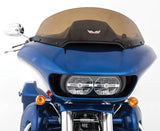 Blue motorcycle with tinted windshield s-237-10ds replacement windshield for RV parts & accessories