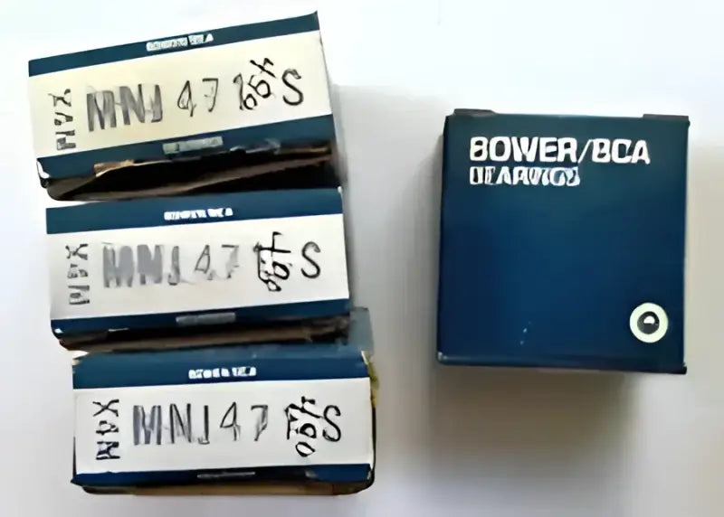 Image showing Bower Bca needle bearings in boxes for the S-268 Bower Bca Needle Bearing