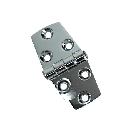 Whitecap S-3030C nylon door hinge, 3x1.5 inches, sleek black finish, durable construction.