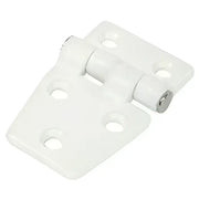 S-3033C Whitecap White Nylon Shortsided Door Hinge2 - Boat Hinge
