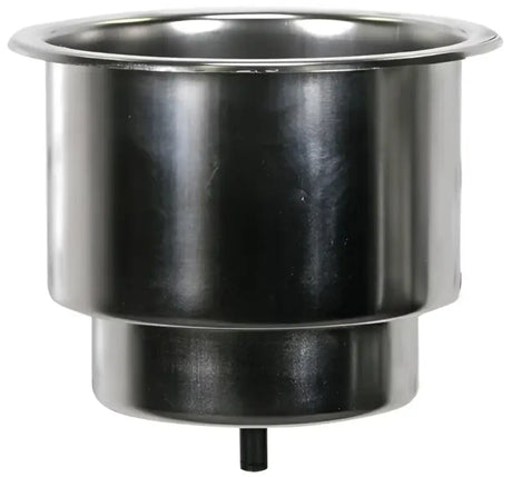 S-3511C Whitecap 304 S.S. Cupholder W/Drain, ideal for RV, automotive, powersports, off-road, marine and truck accessories, crafted from durable 304 stainless steel, sleek design with drainage, Marine, AVADA - Best Sellers, Marine Maintenance