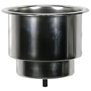S-3511C Whitecap 304 S.S. Cupholder W/Drain, ideal for RV, automotive, powersports, off-road, marine and truck accessories, crafted from durable 304 stainless steel, sleek design with drainage, Marine, AVADA - Best Sellers, Marine Maintenance
