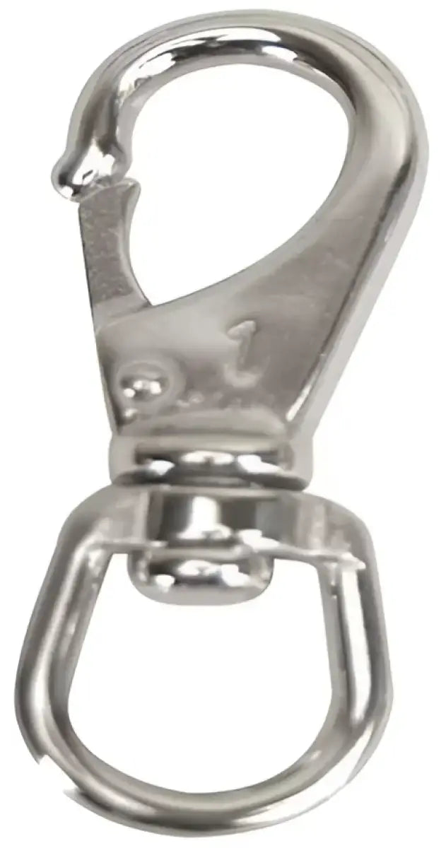 S-4023C Whitecap S.S. Swivel Eye Boat Snap Size 3, high-quality stainless steel, durable, reliable, versatile boating gear accessory.