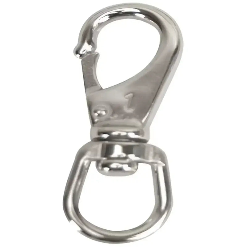 S-4023C Whitecap S.S. Swivel Eye Boat Snap Size 3, high-quality stainless steel, durable, reliable, versatile boating gear accessory.