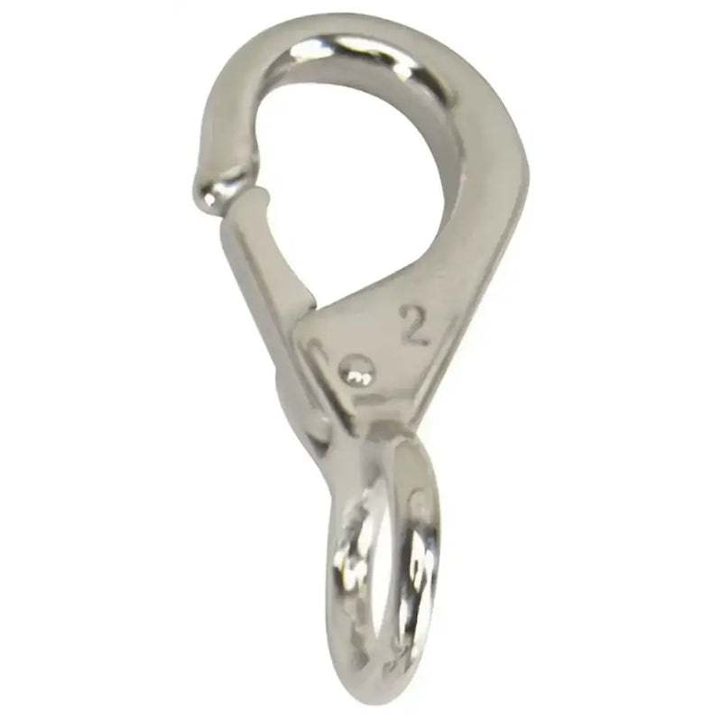 S-4032C Whitecap S.S. Fast Eye Boat Snap Size 1 made from durable stainless steel for marine use.