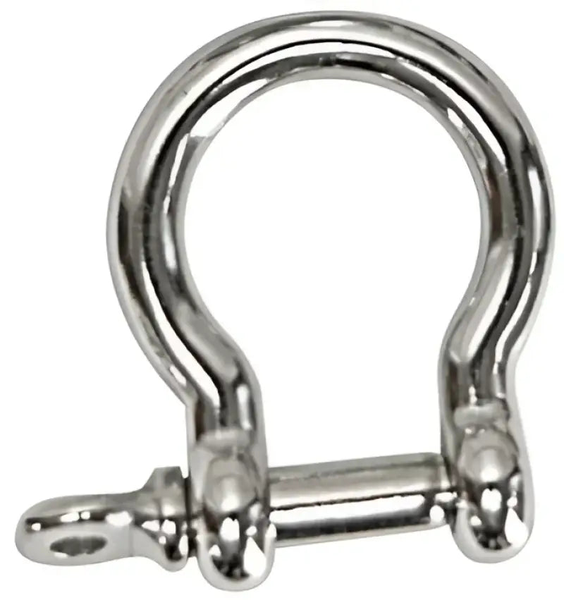 S-4072P Whitecap S.S. Anchor Shackle - 1/4 inch stainless steel marine hardware for reliable anchoring and towing.
