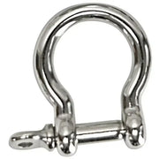 S-4072P Whitecap S.S. Anchor Shackle - 1/4 inch stainless steel marine hardware for reliable anchoring and towing.