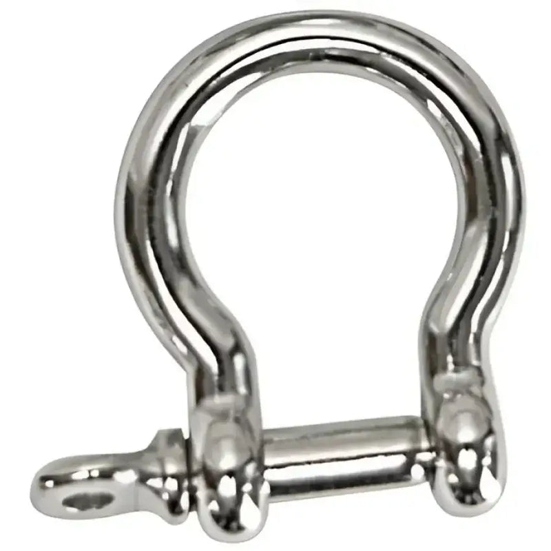 S-4072P Whitecap S.S. Anchor Shackle - 1/4 inch stainless steel marine hardware for reliable anchoring and towing.