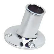 S-5001C Whitecap C.P. Brass Flagpole Socket 3/4", high-quality polished brass for durable and elegant flagpole installation.