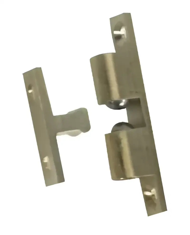 S-5033C Whitecap Brass Stud Catch 2-1/4" for secure doors, cabinets, and hatches; high-quality brass, durable closure mechanism.
