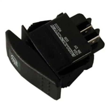 S-7063C Whitecap Illuminated Contura Style Rocker Switch for marine and automotive use.