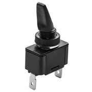S-8076C Whitecap Black Toggle Switch (On/Off) - Multi Purpose