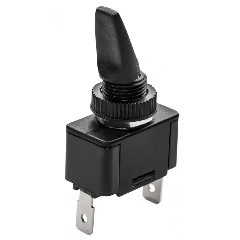 S-8076C Whitecap Black Toggle Switch (On/Off) - Multi Purpose