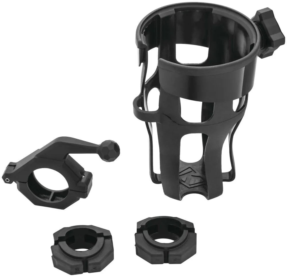 Kuryakyn Universal Reflex Drink Holder With Bar Mount Black - 6483