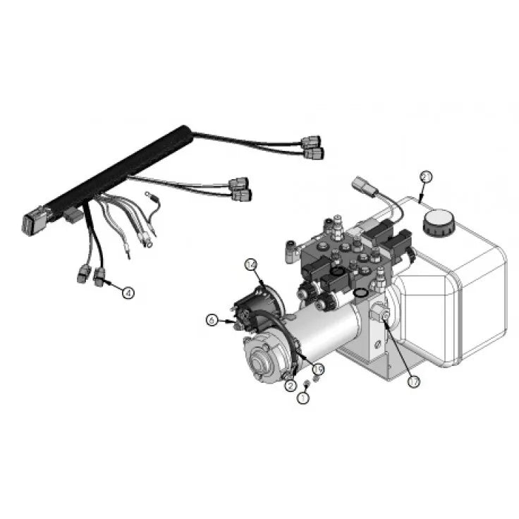 218311 Lippert Hydrolic Power Unit