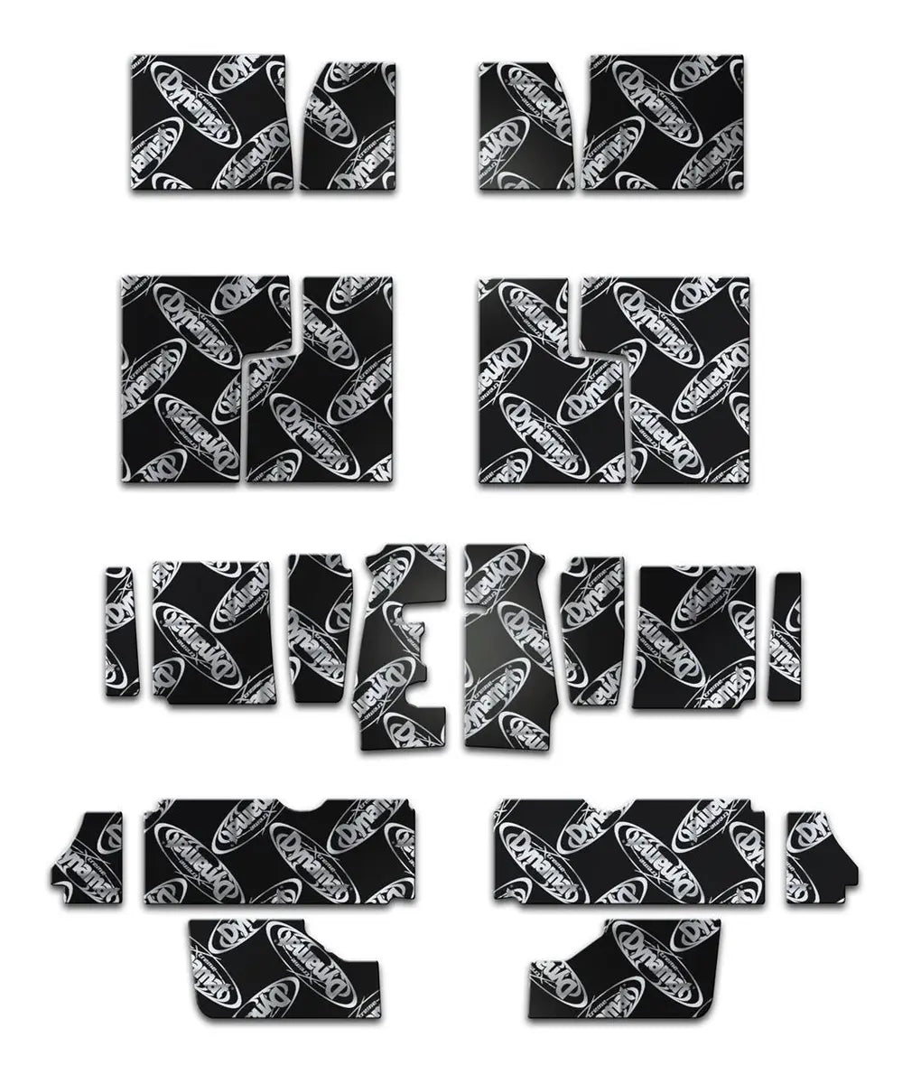 XFO M5 F Dynamat 2005-2009 Ford Mustang Floor Kit