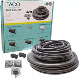 V11-3426BBK70-2 Taco Metals Flexible Rub Rail Kit Black W/ Bla