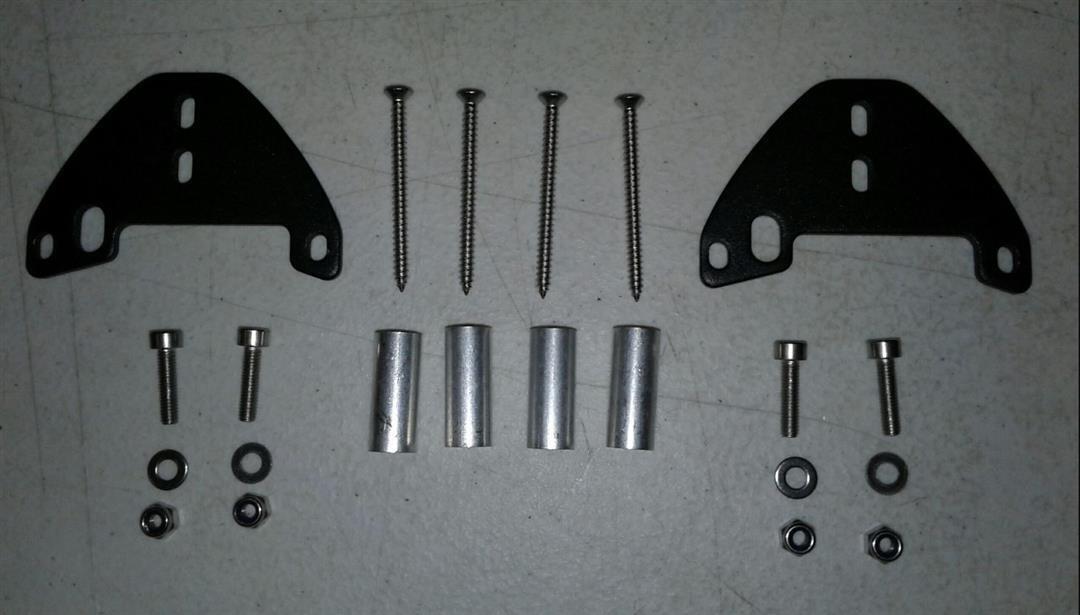 Quake Led QBJ910 Jl Sport Fog Brackets (Pair) 