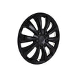 106115BLK Coast2Coast 10-spoke glossy black 15-inch wheel set (4) for enhanced vehicle aesthetics and performance.