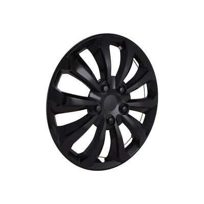 106115BLK Coast2Coast 10-spoke glossy black 15-inch wheel set (4) for enhanced vehicle aesthetics and performance.