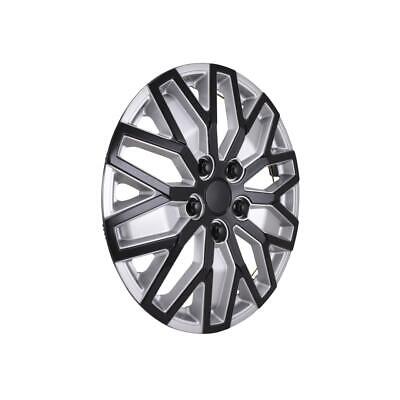15-inch silver and black Coast2Coast wheel with 10 U spokes, stylish and durable design, set of 4.