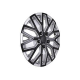 15-inch silver and black Coast2Coast wheel with 10 U spokes, stylish and durable design, set of 4.