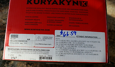 Kuryakyn Regulator Cover 97-11 Touring Chrome - 1547