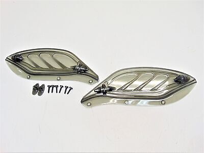 Kuryakyn Deflectors: Kuryakyn Dragon Wing Air Deflectors Dark Smoke - 1108