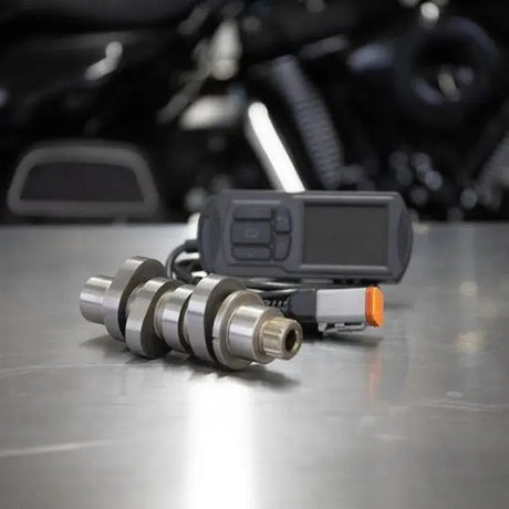 Metal camshaft and electronic tuner for S&S Cycle 17-19 M8 Touring with Dynojet PV-3