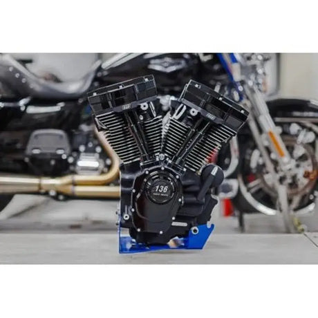 S&S Cycle 17-23 Oil-Cooled M8 Touring MK136 Black Edition Engine - RV and Auto Parts