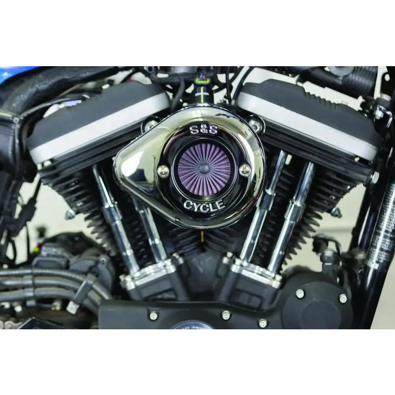 S&S Cycle 170-0725A S&S Cycle 2007+ XL Models Stealth Air Stinger w/ Chrome Teardrop