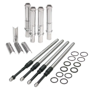 S&S Cycle 1999+ BT Stock Engine Height with 4.937in Length Cylinders Adjustable Pushrod Set for Harley-Davidson motorcycles.