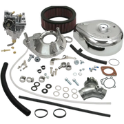 S&S Cycle 99-05 BT Models Super E Carburetor Kit components displayed.