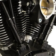 S&S Cycle 99-17 BT Models Quickee Pushrods w/ Gloss Black Covers - Engine Components