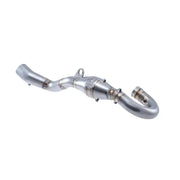 FMF S/S M Bomb Header/Mid Pipe for Powersports