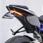 Motorcycle tail tidy with integrated turn signals for license plate FENDER ELIMINATOR S1KR-FE-US-S