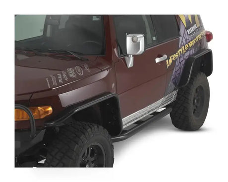 S3002 Warrior Prod Fjc Flares Rr Black - Fender Flare