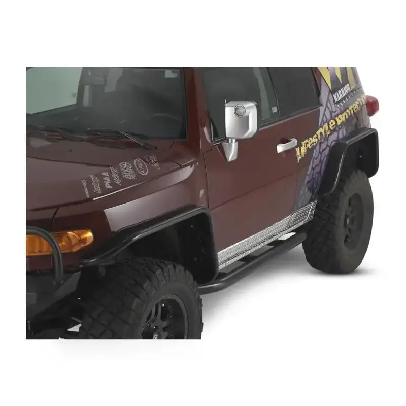 S3002 Warrior Prod Fjc Flares Rr Black - Fender Flare