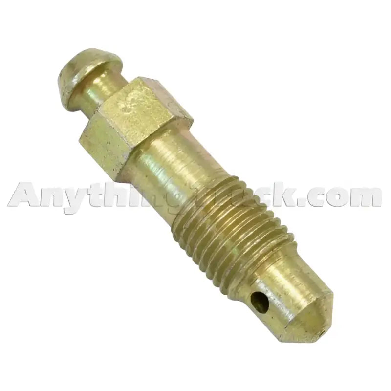 Brass-colored bleeder screw for S33512 Raybestos hardware hydraulic systems