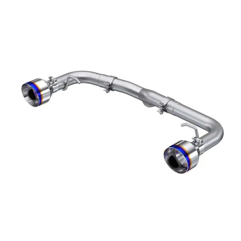 MBRP S48053BE MBRP 2022 Subaru BRZ 2.4L/Toyota GR86 2.4L 2.5in Dual Split Rear Exit w/5in OD Burnt End Tips - T304