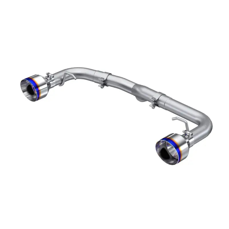 MBRP S48053BE S48053BE MBRP 2022 Subaru BRZ 2.4L/Toyota GR86 2.4L 2.5in Dual Split Rear Exit w/5in OD Burnt End Tips - T304