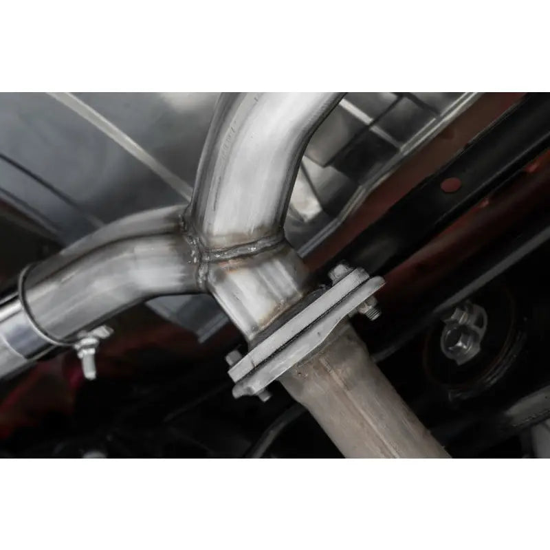 MBRP S48053BE S48053BE MBRP 2022 Subaru BRZ 2.4L/Toyota GR86 2.4L 2.5in Dual Split Rear Exit w/5in OD Burnt End Tips - T304