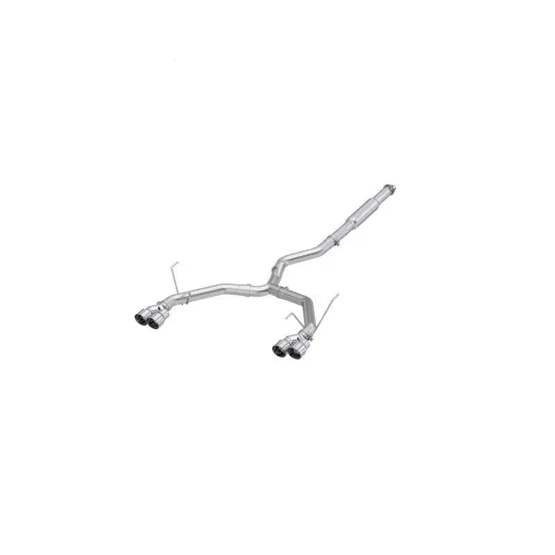 MBRP S4808304 MBRP 2022+ Subaru WRX 3in Cat-Back Dual Split Rear Quad Tips Race Profile Exhaust
