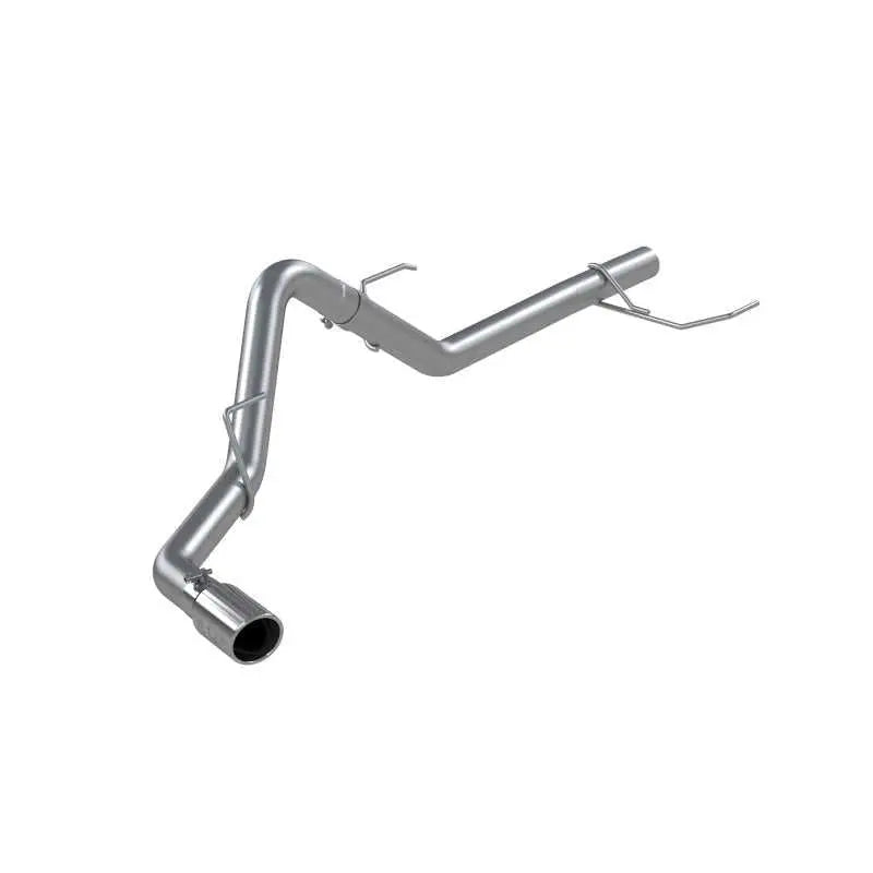 MBRP S5221AL 2021+ Ford F-F150, Powerboost Hybrid. Aluminized Steel, 3in Resonator Back, Single Side Exit