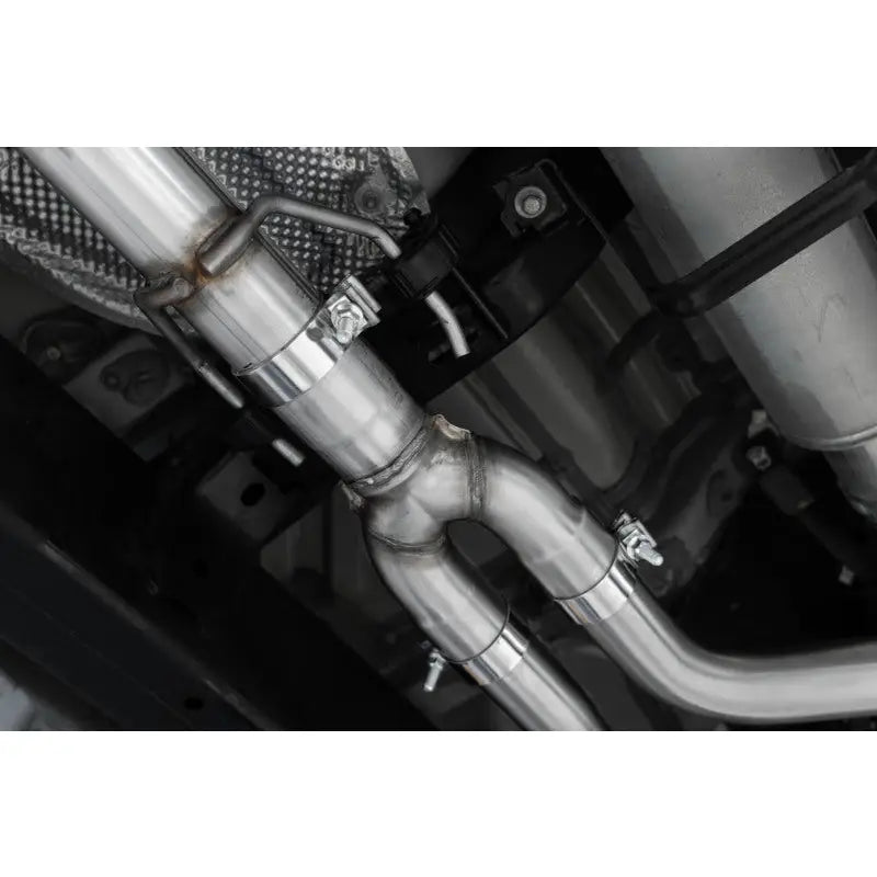 MBRP S5301304 S5301304 MBRP T304 Stainless Steel, 2.5in Cat-Back, 3in Single Side Exit