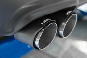 MBRP S71143CF MBRP 15-21 Dodge Challenger 5.7L/6.2L/6.4L 3in Race Series Cat-Back w/ Quad Tips T304 Exhaust System