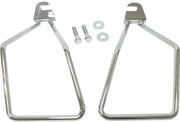 HARDDRIVE Saddlebag Supports Chrome Single Bolt Softail for Powersports