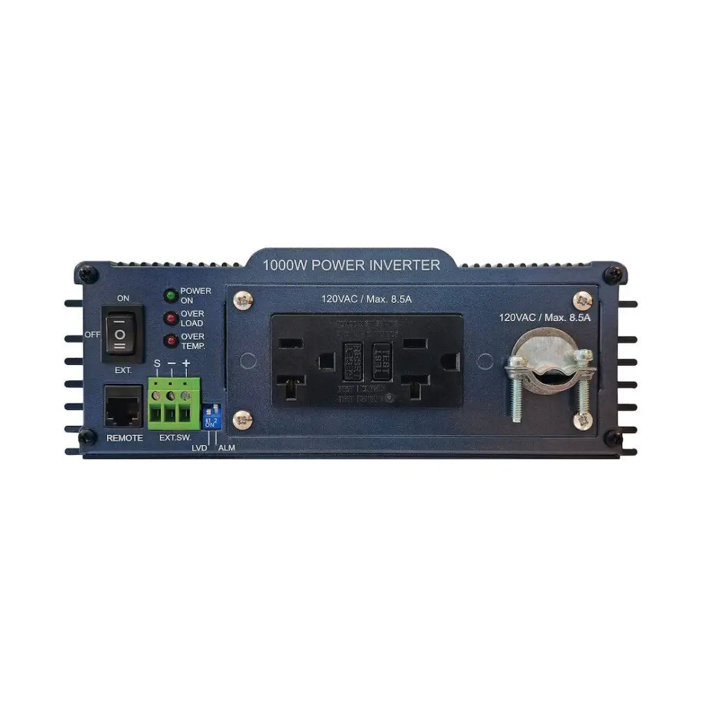 Samlex Amer Gfci Protected AC Outlets Power Inverter PST-1000-12HD - 1000 Watt Pure Sine Wave
