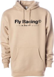 Fly Trademark Hoodie Sandstone Lg - FLY RACING