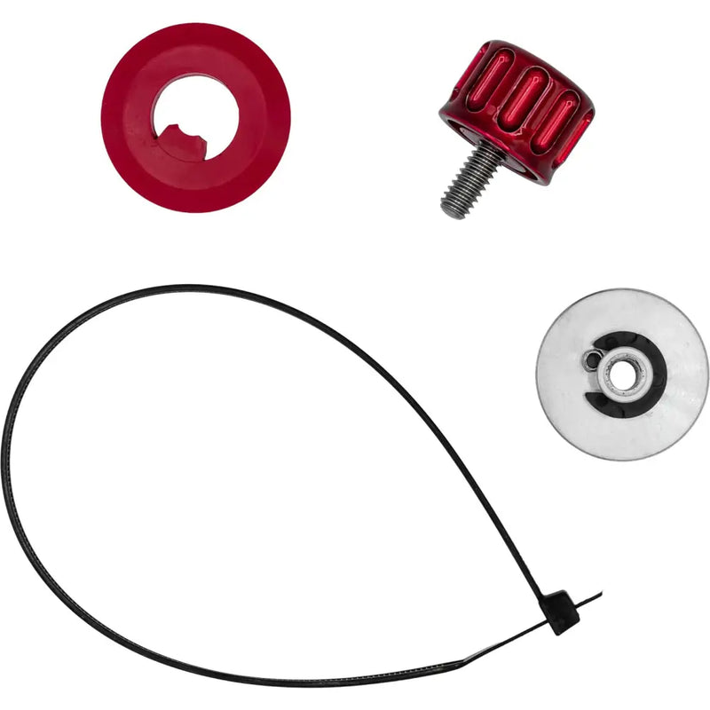 Santoro Fabworx Seat Screws SF20004 - Red Screw